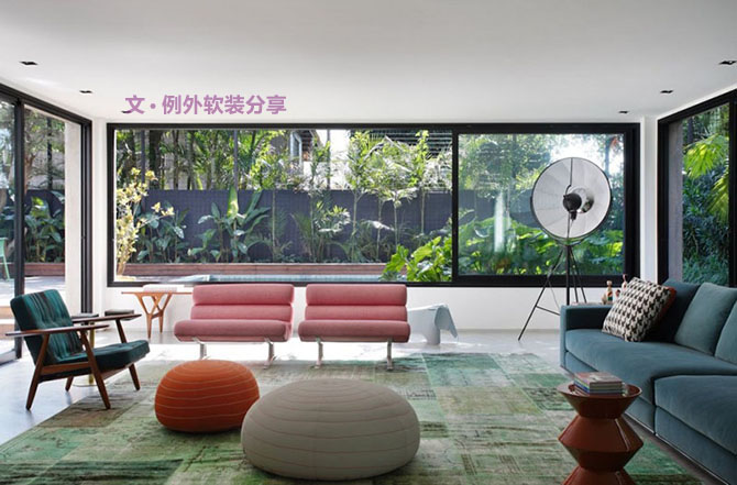 約會色彩—開放式現(xiàn)代簡約軟裝設(shè)計住宅