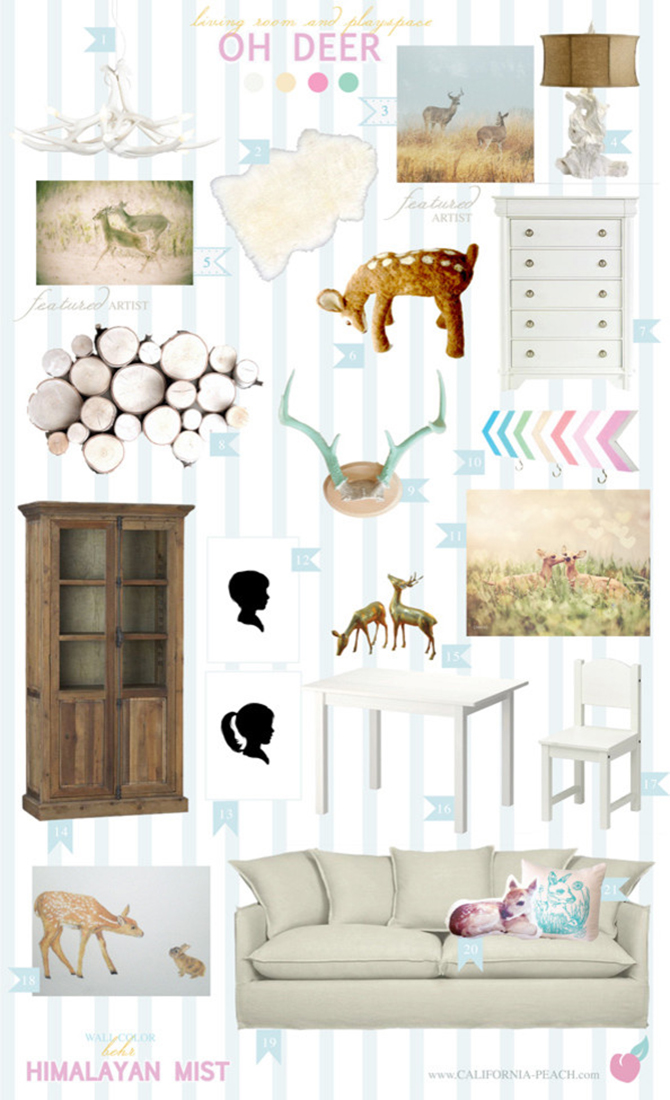 Antler chandelier鹿角吊燈，自由的模樣