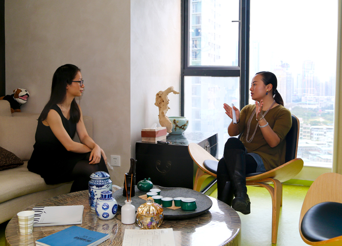 徐靜女士接受《深圳傢俱》媒體專(zhuān)訪