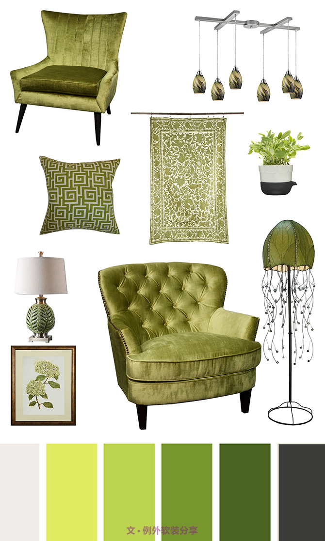 箬葉綠，縈繞在鼻尖的思念--室內(nèi)軟裝設計