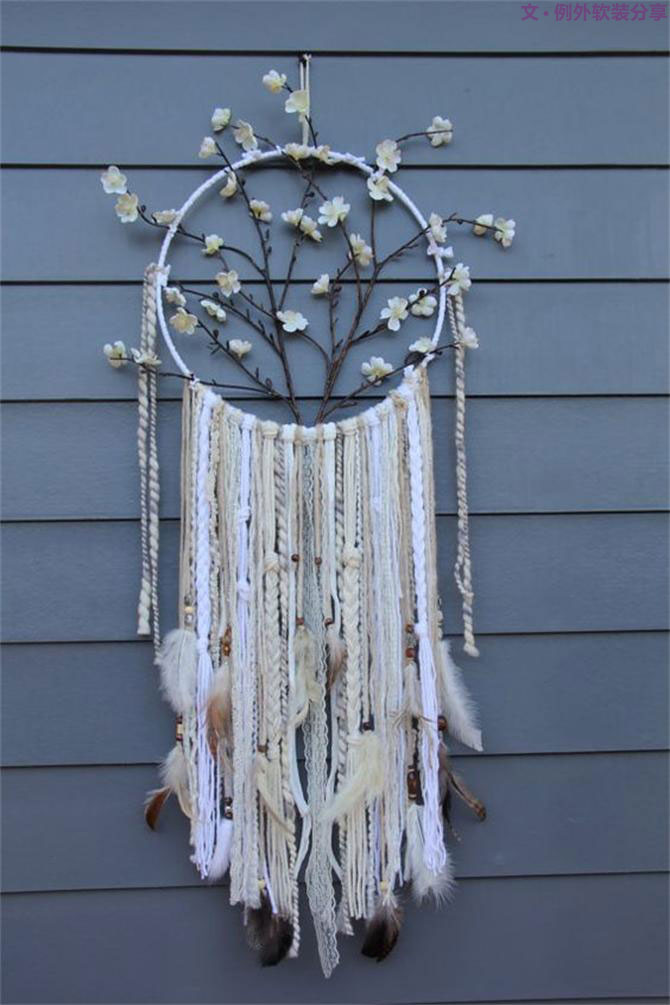 從沒(méi)見(jiàn)過(guò)這樣的捕夢(mèng)網(wǎng)，掛起來(lái)的安眠藝術(shù)！-別墅設(shè)計(jì),軟裝設(shè)計(jì),室內(nèi)設(shè)計(jì),豪宅設(shè)計(jì),深圳例外軟裝設(shè)計(jì)公司