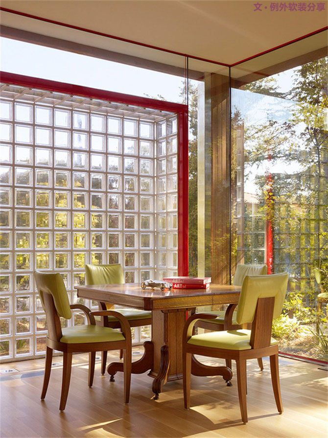 玻璃磚設(shè)計(jì)師這樣用，驚艷了N次！-別墅設(shè)計(jì),軟裝設(shè)計(jì),室內(nèi)設(shè)計(jì),豪宅設(shè)計(jì),深圳例外軟裝設(shè)計(jì)公司