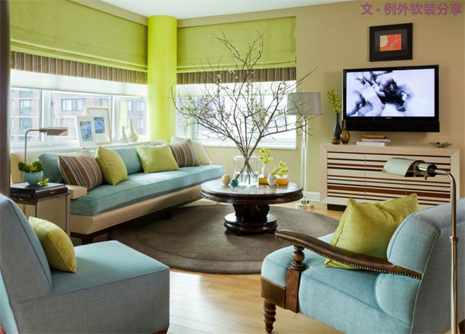 綠色大行其道，設(shè)計(jì)師們都愛得不要不要的-別墅設(shè)計(jì),軟裝設(shè)計(jì),室內(nèi)設(shè)計(jì),豪宅設(shè)計(jì),深圳例外軟裝設(shè)計(jì)公司