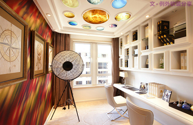 有種書(shū)房設(shè)計(jì)，叫做不用一絲不茍！-別墅設(shè)計(jì),軟裝設(shè)計(jì),室內(nèi)設(shè)計(jì),豪宅設(shè)計(jì),深圳例外軟裝設(shè)計(jì)公司