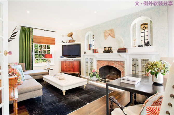 室內(nèi)設計師巧用色彩打造優(yōu)雅別墅-別墅設計,軟裝設計,室內(nèi)設計,豪宅設計,深圳例外軟裝設計公司