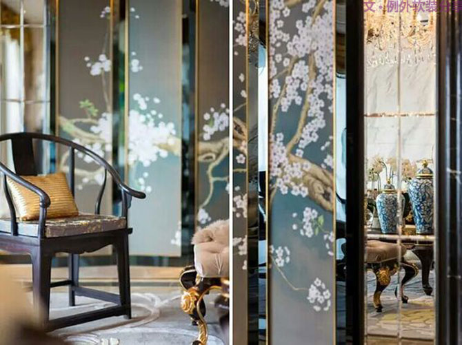 這才是新中式風(fēng)格該有的樣子，中國人真正的品！-別墅設(shè)計,軟裝設(shè)計,室內(nèi)設(shè)計,豪宅設(shè)計,深圳例外軟裝設(shè)計公司