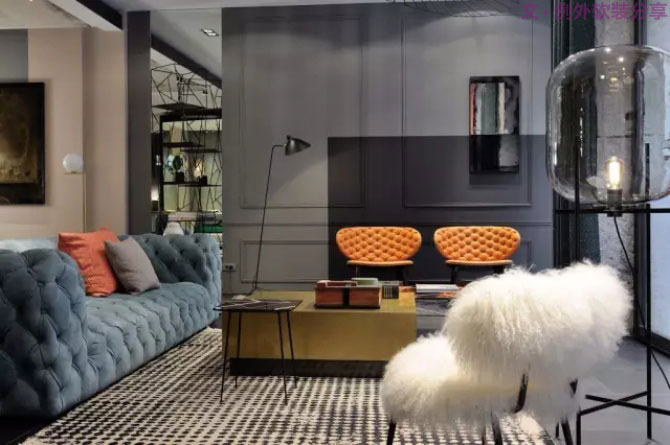 絕色搭配！這才是高級(jí)灰應(yīng)有的姿態(tài)！-別墅設(shè)計(jì),軟裝設(shè)計(jì),室內(nèi)設(shè)計(jì),豪宅設(shè)計(jì),深圳例外軟裝設(shè)計(jì)公司