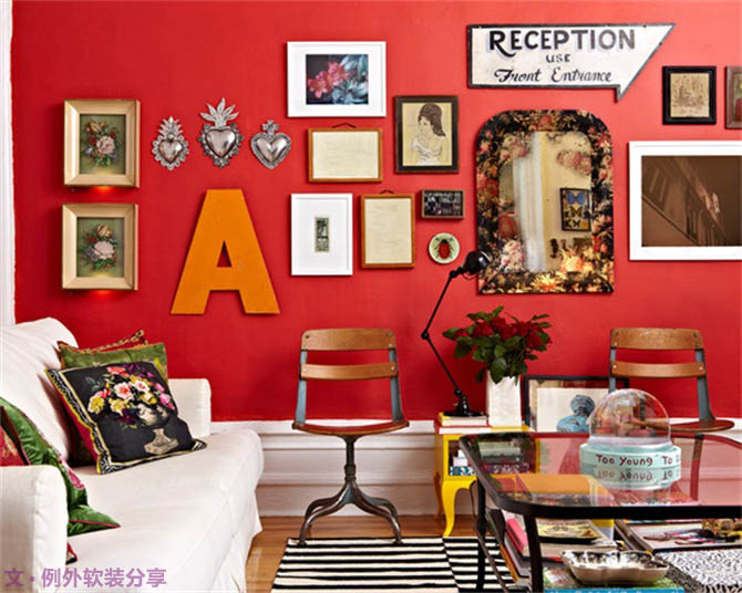 看國外室內(nèi)設(shè)計(jì)師如何玩轉(zhuǎn)中國紅！-別墅設(shè)計(jì),軟裝設(shè)計(jì),室內(nèi)設(shè)計(jì),豪宅設(shè)計(jì),深圳例外軟裝設(shè)計(jì)公司