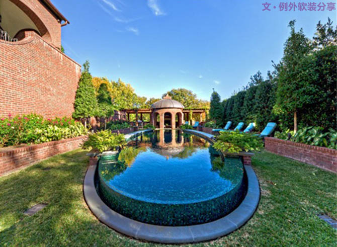 家居豪宅，就該有個(gè)私家泳池-別墅設(shè)計(jì),軟裝設(shè)計(jì),室內(nèi)設(shè)計(jì),豪宅設(shè)計(jì),深圳例外軟裝設(shè)計(jì)公司