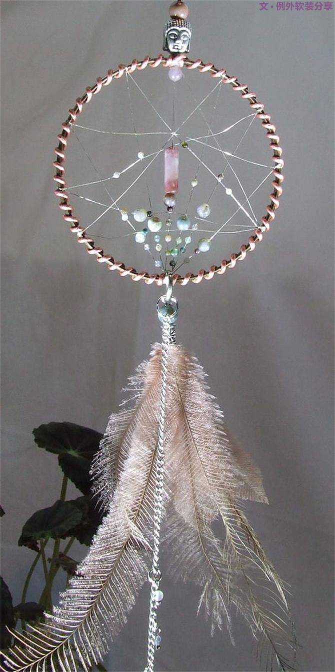 從沒(méi)見(jiàn)過(guò)這樣的捕夢(mèng)網(wǎng)，掛起來(lái)的安眠藝術(shù)！-別墅設(shè)計(jì),軟裝設(shè)計(jì),室內(nèi)設(shè)計(jì),豪宅設(shè)計(jì),深圳例外軟裝設(shè)計(jì)公司