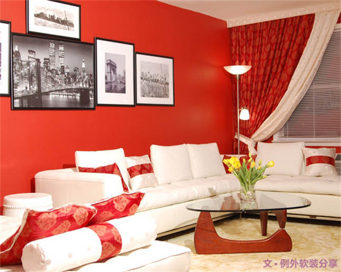 看國外室內(nèi)設(shè)計(jì)師如何玩轉(zhuǎn)中國紅！-別墅設(shè)計(jì),軟裝設(shè)計(jì),室內(nèi)設(shè)計(jì),豪宅設(shè)計(jì),深圳例外軟裝設(shè)計(jì)公司