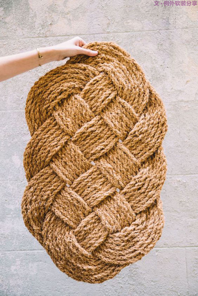 麻繩不止于捆扎，還有這么多用處，腦洞大開！-別墅軟裝設(shè)計,軟裝設(shè)計,室內(nèi)軟裝設(shè)計,豪宅設(shè)計,深圳例外軟裝設(shè)計公司