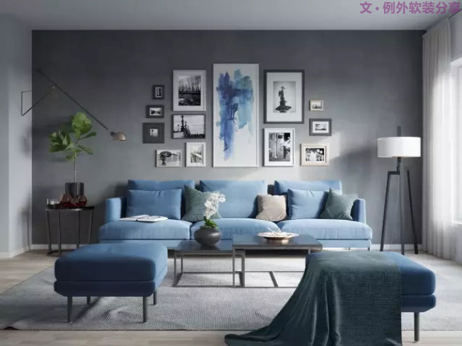 絕色搭配！這才是高級(jí)灰應(yīng)有的姿態(tài)！-別墅設(shè)計(jì),軟裝設(shè)計(jì),室內(nèi)設(shè)計(jì),豪宅設(shè)計(jì),深圳例外軟裝設(shè)計(jì)公司