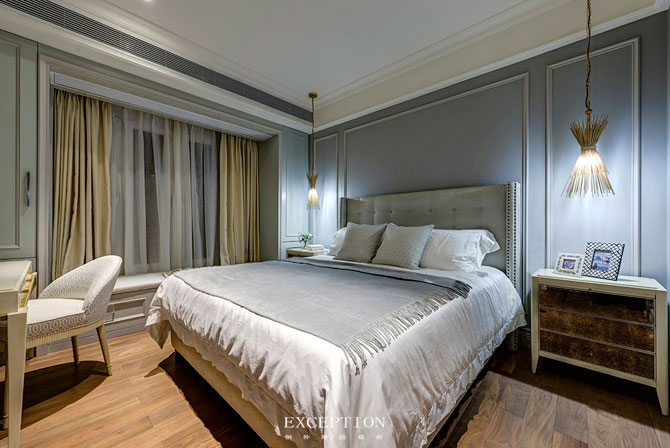 只有這樣的臥室，才能搞定挑剔的女人！-別墅設(shè)計,軟裝設(shè)計,室內(nèi)設(shè)計,豪宅設(shè)計,深圳例外軟裝設(shè)計公司