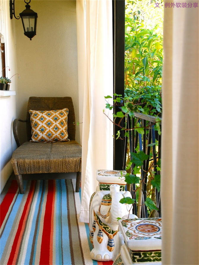 你家的陽臺還只是用來晾衣服？-別墅設計,軟裝設計,室內(nèi)設計,豪宅設計,深圳例外軟裝設計公司