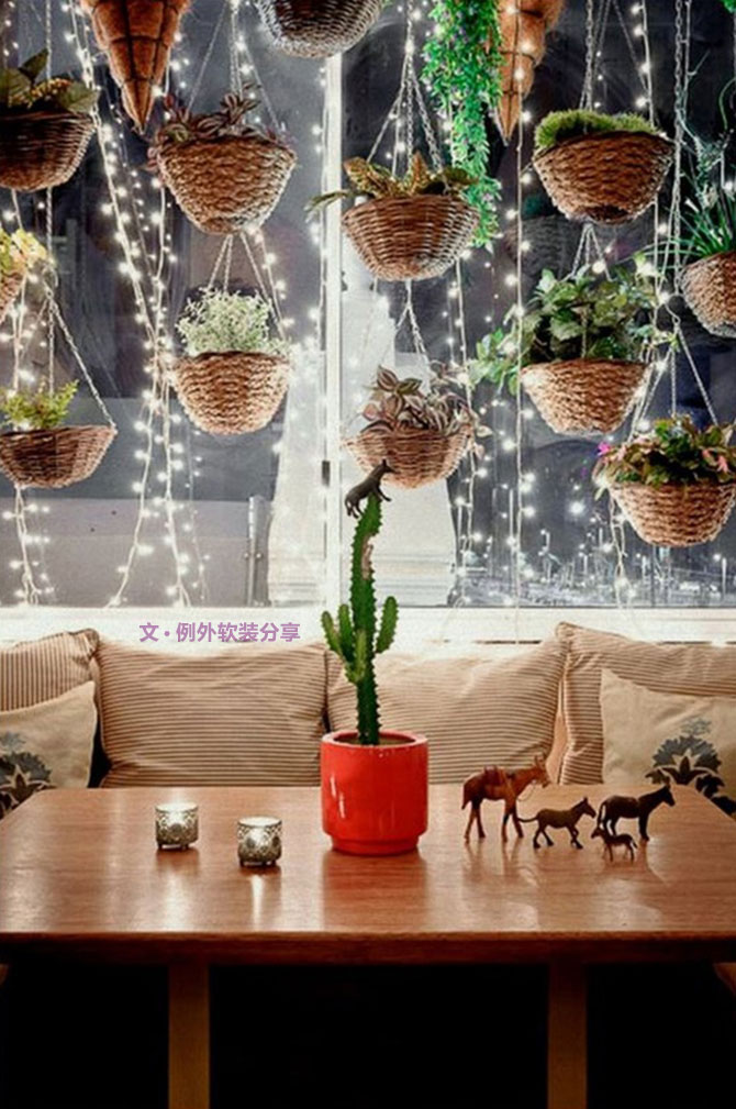 這種任性的綠植新玩法，你值得一試！-別墅設(shè)計,軟裝設(shè)計,室內(nèi)設(shè)計,豪宅設(shè)計,深圳例外軟裝設(shè)計公司