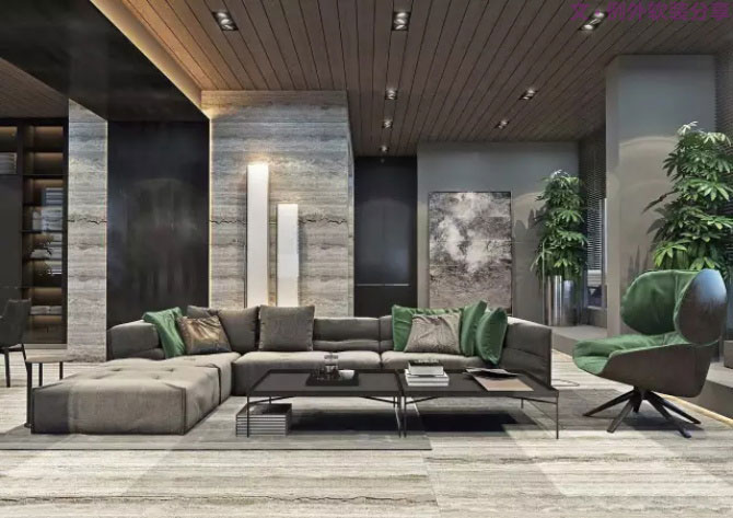 絕色搭配！這才是高級(jí)灰應(yīng)有的姿態(tài)！-別墅設(shè)計(jì),軟裝設(shè)計(jì),室內(nèi)設(shè)計(jì),豪宅設(shè)計(jì),深圳例外軟裝設(shè)計(jì)公司