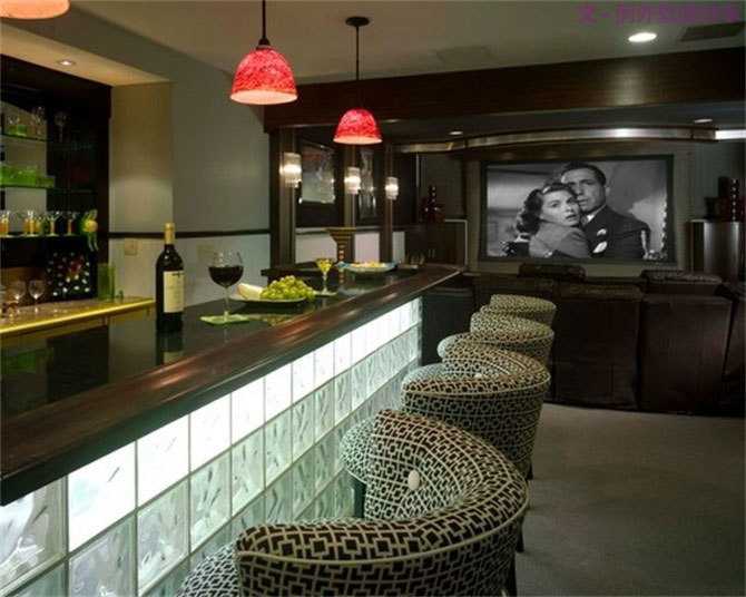 玻璃磚設(shè)計(jì)師這樣用，驚艷了N次！-別墅設(shè)計(jì),軟裝設(shè)計(jì),室內(nèi)設(shè)計(jì),豪宅設(shè)計(jì),深圳例外軟裝設(shè)計(jì)公司