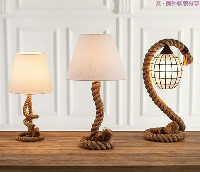 麻繩不止于捆扎，還有這么多用處，腦洞大開！-別墅軟裝設(shè)計,軟裝設(shè)計,室內(nèi)軟裝設(shè)計,豪宅設(shè)計,深圳例外軟裝設(shè)計公司