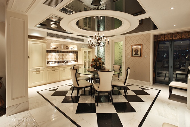 這些自家餐廳設(shè)計美得讓你窒息！-別墅設(shè)計,軟裝設(shè)計,室內(nèi)設(shè)計,豪宅設(shè)計,深圳例外軟裝設(shè)計公司