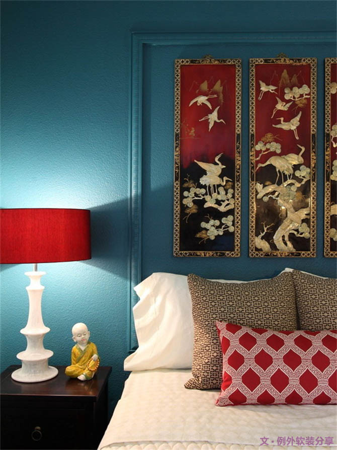 看國外室內(nèi)設(shè)計(jì)師如何玩轉(zhuǎn)中國紅！-別墅設(shè)計(jì),軟裝設(shè)計(jì),室內(nèi)設(shè)計(jì),豪宅設(shè)計(jì),深圳例外軟裝設(shè)計(jì)公司