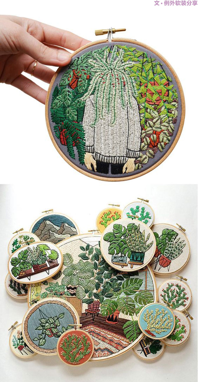 養(yǎng)不活仙人掌，卻硬生生把家里變成了小森林！-別墅軟裝設計,軟裝設計,室內軟裝設計,室內設計,豪宅設計,深圳例外軟裝設計公司