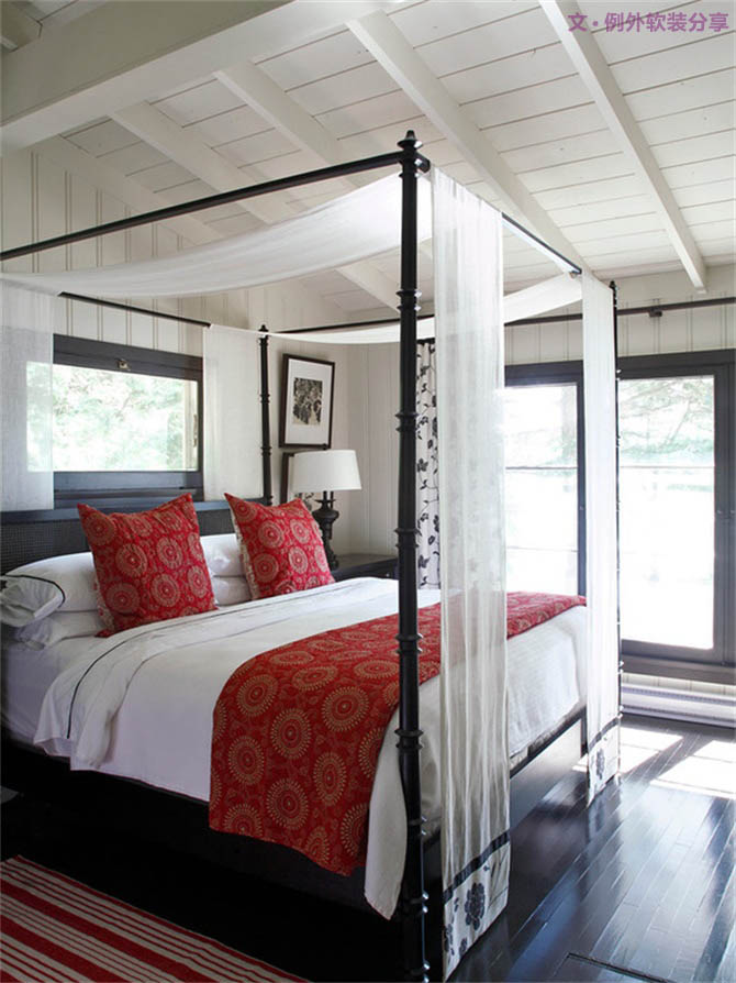 看國外室內(nèi)設(shè)計(jì)師如何玩轉(zhuǎn)中國紅！-別墅設(shè)計(jì),軟裝設(shè)計(jì),室內(nèi)設(shè)計(jì),豪宅設(shè)計(jì),深圳例外軟裝設(shè)計(jì)公司