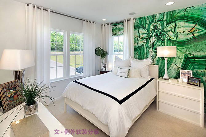別墅軟裝設(shè)計(jì)如何駕馭高冷翡翠色-別墅設(shè)計(jì)_軟裝設(shè)計(jì)_室內(nèi)設(shè)計(jì)_豪宅設(shè)計(jì)-深圳例外軟裝設(shè)計(jì)公司