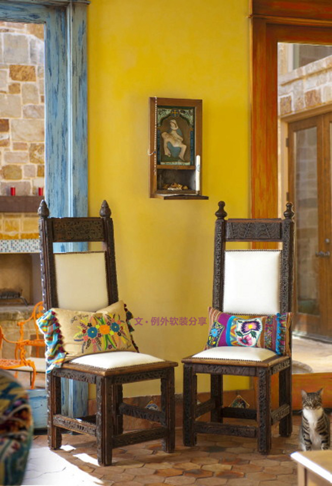 軟裝設計--東南亞風格典型要素（二）-別墅設計_軟裝設計_室內設計_豪宅設計-深圳例外軟裝設計公司