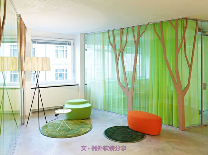 蘇黎世創(chuàng)意設(shè)計(jì)辦公室，工作再忙也來(lái)勁-別墅設(shè)計(jì)_軟裝設(shè)計(jì)_室內(nèi)設(shè)計(jì)_豪宅設(shè)計(jì)-深圳例外軟裝設(shè)計(jì)公司