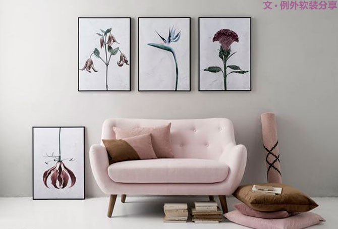 學(xué)會這五大掛畫技巧，分分鐘提升你家的氣質(zhì)！-別墅軟裝設(shè)計,軟裝設(shè)計,室內(nèi)軟裝設(shè)計,室內(nèi)設(shè)計,豪宅設(shè)計,深圳例外軟裝設(shè)計公司