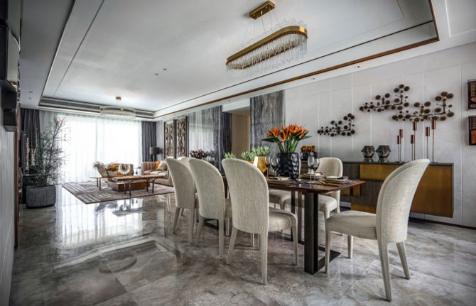 豪宅軟裝設計--半島城邦三期軟裝設計動態(tài)-別墅軟裝設計，軟裝設計，室內軟裝設計，室內設計，豪宅設計，深圳例外軟裝設計公司