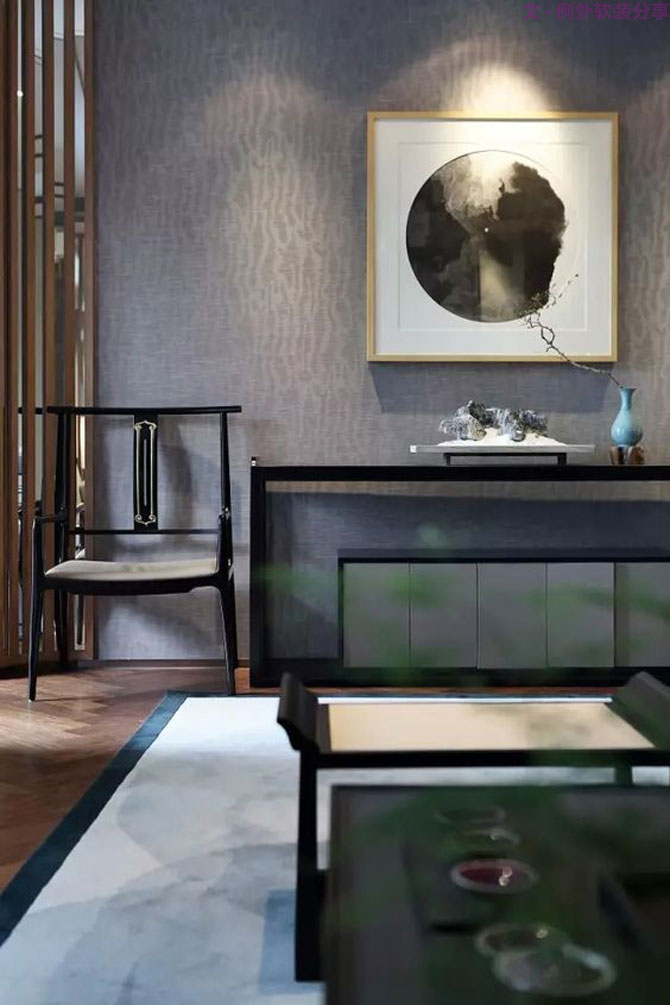 這才是新中式風(fēng)格該有的樣子，中國人真正的品！-別墅設(shè)計,軟裝設(shè)計,室內(nèi)設(shè)計,豪宅設(shè)計,深圳例外軟裝設(shè)計公司