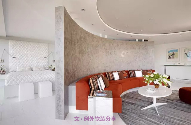 妙用隔斷，六種室內(nèi)設計方式讓家多一點驚喜-別墅設計_軟裝設計_室內(nèi)設計_豪宅設計-深圳例外軟裝設計公司