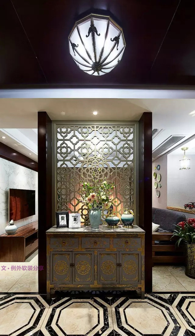 妙用隔斷，六種室內(nèi)設計方式讓家多一點驚喜-別墅設計_軟裝設計_室內(nèi)設計_豪宅設計-深圳例外軟裝設計公司