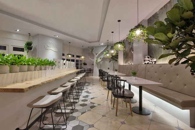 萌物當(dāng)?shù)?-臺灣胖達(dá)咖啡室內(nèi)設(shè)計之品牌升級