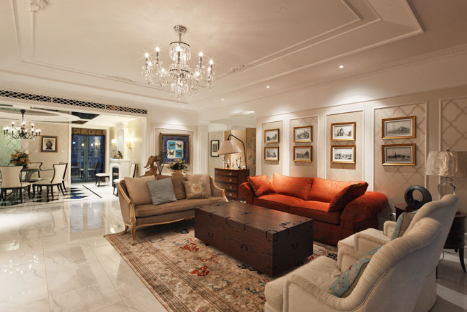 浪漫滿(mǎn)屋--浪琴半島花園簡(jiǎn)歐軟裝設(shè)計(jì)