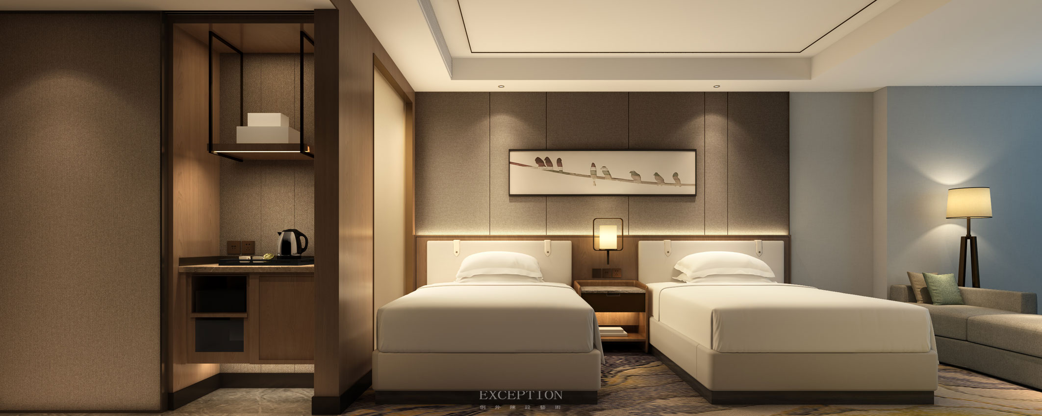 別墅軟裝設計、深圳軟裝設計、深圳軟裝公司、深圳別墅設計-例外（香港）國際陳設藝術顧問有限公司