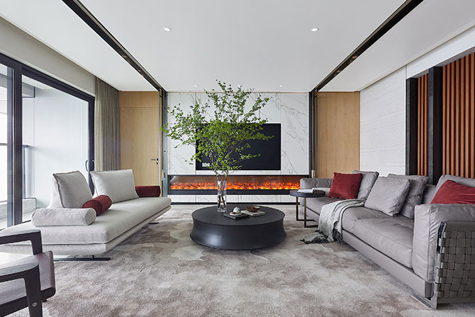 深圳華潤(rùn)悅府別墅軟裝設(shè)計(jì)：以簡(jiǎn)為美，以質(zhì)為雅